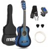 Max SoloArt Junior 1/4 Classic gitarový balíček blue