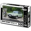 RETRO-AUTA Puzzle č. 52 Škoda Favorit 135 LS (1988) 500 dielikov