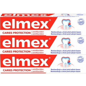 Elmex Caries Protection zubná pasta 3 x 75 ml