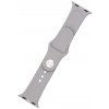 Počítárna Silikónový športový remienok pre Apple Watch S/M, 42/44/45 mm - Šedá