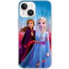 AppleMix DISNEY kryt pre Apple iPhone 14 - Ľadové kráľovstvo - Anna a Elsa - gumový