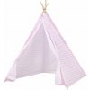 SPRINGOS Solo TIP19 Zigzag tipi stan růžový