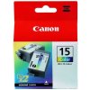 Atramentová kazeta Canon BCI-15C, color (2ks)