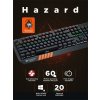 Canyon GK-6, Hazard herná klávesnica, USB, mechanická, LED podsvietenie 20 režimov, EN klávesy CND-SKB6-US