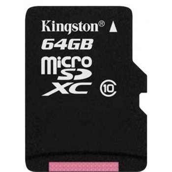 Kingston microSDHC 64GB SDC Class 10X10-64GBB