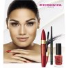 Dermacol Obsesión Dermacol 5 Day Stay - 52 Too Hot dlhotrvajúci lak na nechty 11 ml + Dermacol Micro Eyeliner Waterproof - 01 Black vodeodolná ceruzka na oči 0,35 g + Dermacol Obsesión riasenka pre ob