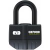 OXFORD zámok U profil BIG BOSS ALARM integrovaný alarm priemer čapu 16 mm čierny