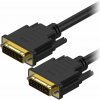 AlzaPower DVI-D Dual Link 1m čierny APW-CBDVI110B