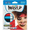Carioca MaskUP Karnevalové ceruzky na tvár 3kol CARIOCA
