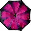 Gerbera deštník obrácený černo fialový