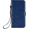 Peňaženkové puzdro Honeycomb Dot Texture Case modré – Sony Xperia 10 V
