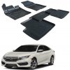 SCOUTT 3D Gumové rohože pre Honda Civic 2016-2021