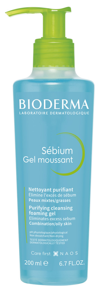 Bioderma Sébium Gel moussant čistiaci peniný gél s pumpou 200 ml