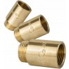 Tvarovka Diamond, mosadzná vodovodná spojka 15 mm