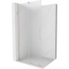 Mexen Velar posuvná sprchová stena Walk-in 110 x 200 cm, námraza 8 mm, kartáčovaný nikel - 871-110-000-33-97
