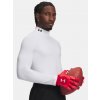 Under Armour Pánske tričko UA CG Armour Fitted Mock Biela 3XL