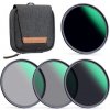 K&F Concept K&F 67MM ND4+ND8+ND64+ND1000 Filter Kit Nano-X Series