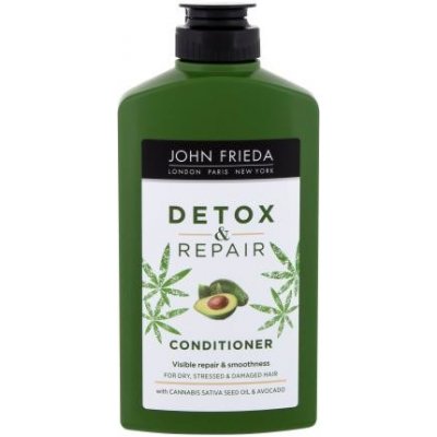 John Frieda Detox & Repair 250 ml kondicionér na regeneráciu suchých a poškodených vlasov pre ženy