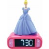 Lexibook Disney Princezné Popoluška 3D Budík s lampičkou RL800DP