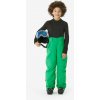 WEDZE Detské hrejivé nepremokavé lyžiarske nohavice 500 PNF 6 – 14 rokov zelené 6-8 r
