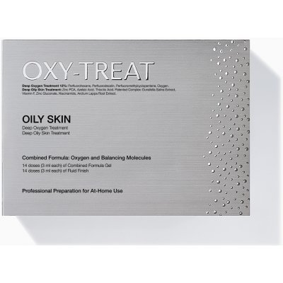 Oxy-Treat Oily Skin Oily Skin gél pre mastnú pleť 50 ml + Fluid Finish finálna starostlivosť 15 ml darčeková sada
