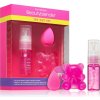 beautyblender® Try Out Set BeautyBlender Sponge & Brush Cleanser čistič na štetce 1 ks + BeautyBlender Sponge hubka na make-up 1 ks + BeautyBlender Boost™ 4-in-1 Firming Peptide 18-Hour Setting Spray