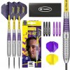 Sada steel šípok Target Luke Littler 22g, brass