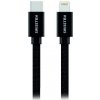 Swissten Datový Kabel Textile USB-C / Lightning 1,2 M Černý 71525201