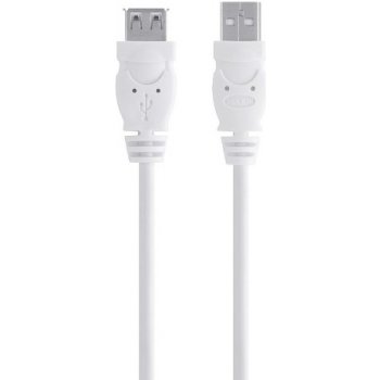 Belkin F3U153cp1.8MWHT kábel USB A-A, 1,8m