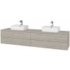 Dreja Kúpeľňová skrinka MODULE SZZ4 200 umývadlo Joy 3 - D05 Oregon / D05 Oregon