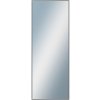 DANTIK - Zrkadlo v rámu, rozmer s rámom 60x160 cm z lišty Hliník šedá drásaná (7269223)