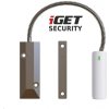 iGET SECURITY EP21 - Bezdrátový magnetický senzor pro železné dveře/okna/vrata pro alarm iGET SECURITY M5 EP21 SECURITY