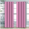 Mondo Italia Hotový záves na kruhoch Heaven svetloružový Ružová 140x230 cm