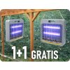 LUMIO Lapač hmyzu 2x2W, 230V, 60m², 1+1 zadarmo! [MKE006]