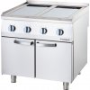 Indukční sporák 4 varné desky, 15 kW | STALGAST, Linia 700 inox