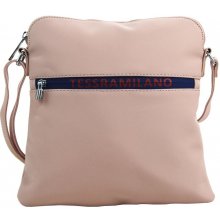 Barebag Športová crossbody dámska textilná kabelka 5329-BB ružová