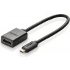 Ugreen 20134 Redukcia Micro HDMI(M) - HDMI(F) 20cm čierna (20134)