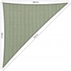 Lazy Momo Slnečný Trojuholník 90° shadow 3,0 x 3,0 x 4,2 m Farba: Moonstone zelená