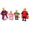 Bigjigs Toys Drevené postavičky kráľovská rodina