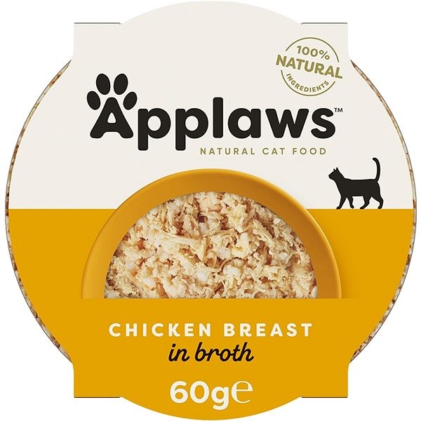 Applaws Cat kuřecí prsa s rýží 60 g