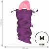 Satisfyer Treasure Bag M - taška na uskladnenie erotických hračiek - stredná fialová