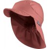 Detský UV klobúk s plachetkou plátno UV 50+ farba staroružová 739 STERNTALER Veľkosť: 53cm