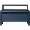 Ferm Living Lavica s úložným priestorom Little Architect, dark blue