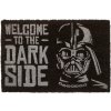 CurePink Star Wars Hvězdné války Welcome To The Dark Side 60 x 40 cm černá FGE0004