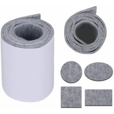 Samolepiaci technický filc 4,5 mm, farba šedá, metráž 100 cm od 14,1 € -  Heureka.sk
