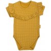 Dojčenské bavlnené body s krátkym rukávom Nicol Michelle 62 (3-6m)