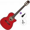 Ibanez GA35TCE-SRR Standard SET 4/4 Sapphire Red Klasická gitara s elektronikou