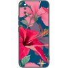 Picasee silikónový čierny obal pre Sony Xperia 10 III - Hibiscus