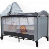 Cestovná postieľka Aga4Kids Cestovná postieľka s moskytiérou svetlo šedá (MR6671LIGHTGREY)