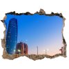 Fototapeta díra na zeď 3D Ulica abu dhabi 95x64 cm